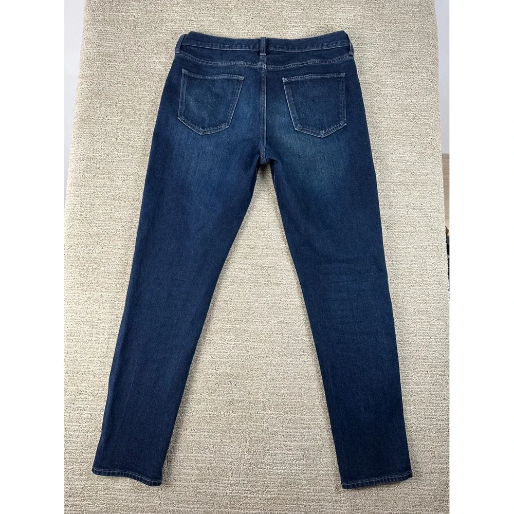 Banana Republic Standard Jean Slim Fit Dark Wash Denim Mens 33W 32L